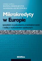 Opakowanie Mikrokredyty w Europie sposobem na pobudzenie przedsiębiorczości i walkę z wykluczeniem społecznym