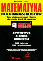 Okładka książki Mistrz egzaminów Matematyka Zbiór zadań