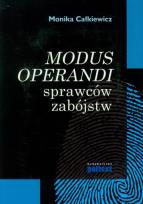 Okładka książki Modus operandi sprawców zabójstw