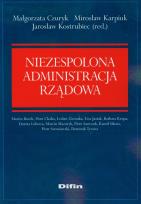 Okładka książki Niezespolona administracja rządowa