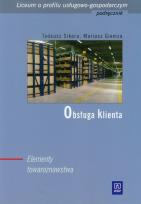 Okładka książki Obsługa klienta Elementy towaroznawstwa  WSiP