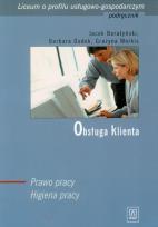 Okładka książki Obsługa klienta Prawo pracy Higiena Pracy WSiP