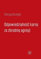 Okładka książki Odpowiedzialność karna za zbrodnię agresji