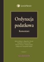 Okładka książki Ordynacja podatkowa Komentarz