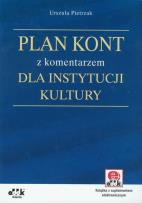 Okładka książki Plan kont z komentarzem dla instytucji kultury