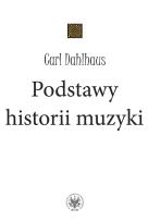 Okładka książki Podstawy historii muzyki