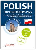 Okładka książki Polish for foreigners Pakiet +CD EDGARD