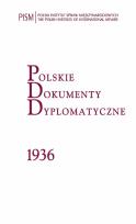 Okładka książki Polskie Dokumenty Dyplomatyczne 1936