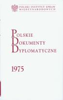 Okładka książki Polskie Dokumenty Dyplomatyczne 1975