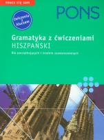 Okładka książki PONS Gramatyka z ćwiczeniami Hiszpański Dla początkujących i średnio zaawansowanych