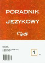 Opakowanie Poradnik Językowy 1/2011