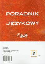 Opakowanie Poradnik Językowy 2 /2011