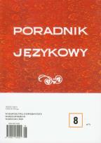 Opakowanie Poradnik językowy 8/2010