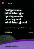 Okładka książki Postępowanie administracyjne i postępowanie przed sądami administracyjnymi