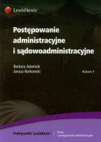 Okładka książki Postępowanie administracyjne i sądowoadministracyjne
