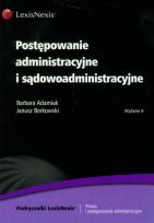 Okładka książki Postępowanie administracyjne i sądowoadministracyjne