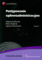 Okładka książki Postepowanie sądowoadministracyjne