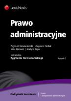 Okładka książki Prawo administracyjne