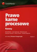 Okładka książki Prawo karne procesowe Kazusy