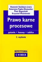 Opakowanie Prawo karne procesowe Repetytoria