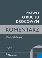 Okładka książki Prawo o ruchu drogowym Komentarz