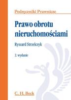 Okładka książki Prawo obrotu nieruchomościami