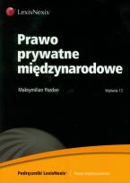 Okładka książki Prawo prywatne międzynarodowe