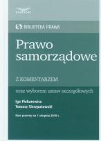 Okładka książki Prawo samorządowe  Biblioteka Prawa