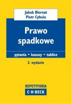 Okładka książki Prawo spadkowe Pytania kazusy tablice