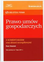 Okładka książki Prawo umów gospodarczych z komentarzem