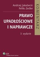 Okładka książki Prawo upadłościowe i naprawcze. Komentarz