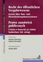 Opakowanie Prawo zamówień publicznych Ustawa o koncesji na roboty budowlane lub usługi