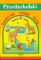 Okładka książki Przedszkolaki - zeszyt 3-latka  LIWONA