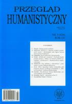 Opakowanie Przegląd humanistyczny 3/2011
