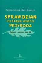 Okładka książki Przyroda Sprawdzian po klasie szóstej