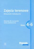 Okładka książki Przyrodo witaj Zajęcia terenowe Karty pracy 4-6