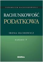Okładka książki Rachunkowość podatkowa