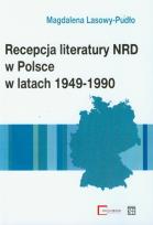 Okładka książki Recepcja literatury NRD w Polsce w latach 1949-1990
