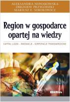 Okładka książki Region w gospodarce opartej na wiedzy