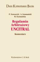 Okładka książki Regulamin Arbitrażowy UNICITRAL Komentarz