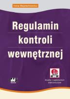 Okładka książki Regulamin kontroli wewnętrznej (z suplementem elektronicznym)