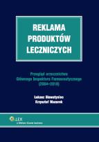 Okładka książki Reklama produktów leczniczych