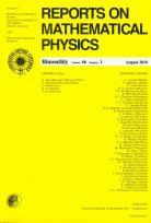 Opakowanie Reports on Mathematical Physics 66/1