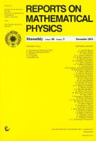Opakowanie Reports on Mathematical Physics 66/3 2010 Kraj