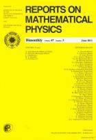 Opakowanie Reports on Mathematical Physics 67/3