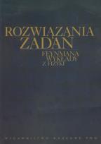 Opakowanie Rozwiązania zadań Feynmana wykłady z fizyki