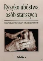 Okładka książki Ryzyko ubóstwa osób starszych