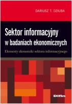 Okładka książki Sektor informacyjny w badaniach ekonomicznych