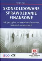 Okładka książki Skonsolidowane sprawozdanie finansowe