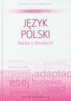 Opakowanie Słowniki tematyczne 1 Język polski Nauka o literaturze